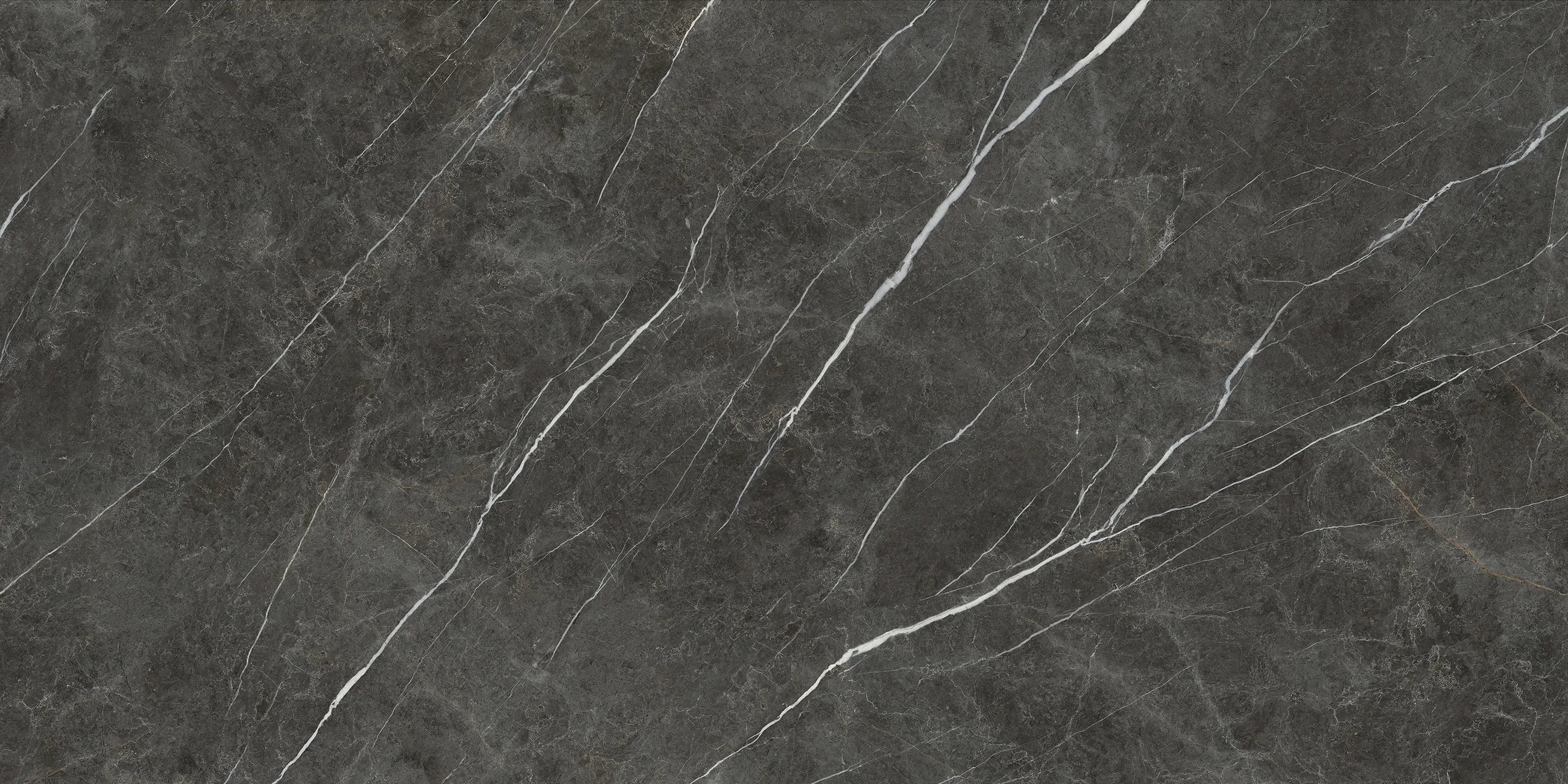 Polished porcelain slab detail