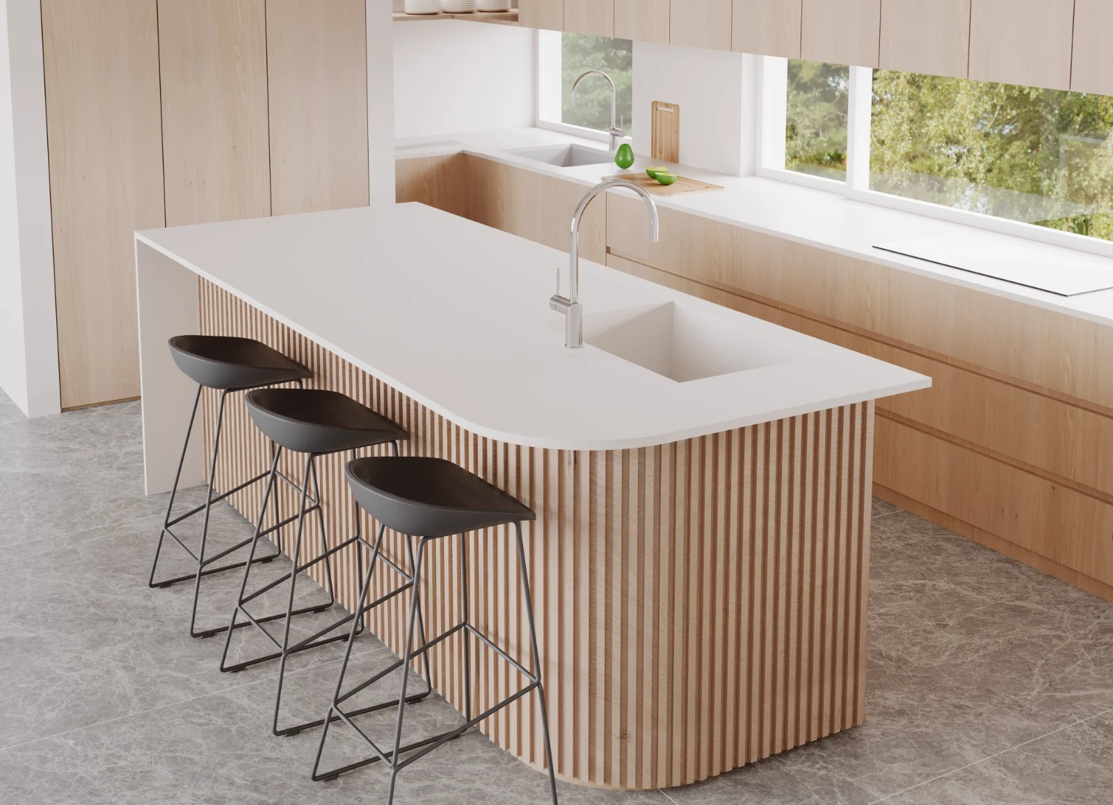 Bianco porcelain